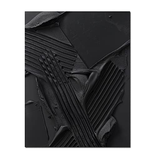 Affiches et impressions graffiti noir art mural abstrait 50x70