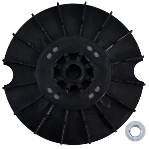 GYOFFULL 1/3 Hp Motor Pulley & Nut WH03X32218 WH49X25378 Washing Machine Motor Compatible with Hotpoint GE Washing Machines Replaces WH07X24695 WH39X27601