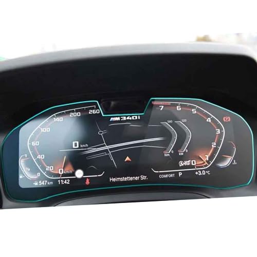 Película protectora BMW G20 G21 Serie 3 cristal templado panel GPS coche 3