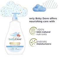Baby Dove Sensitive Skin Care Baby Wash For Baby Bath Time Rich Moisture Tear-Free and Hypoallergenic, 20 oz (Packaging May Vary) — image 3