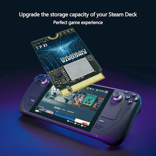 Image of 2TB M.2 2230 NVMe PCIe SSD Gen 4.0X4 - Internal Solid State Drive Compatible with PS5, Steam Deck, Microsoft Surface, Ultrabook, Laptop, and Desktop (2TB, M.2 2230 NVMe 4.0)