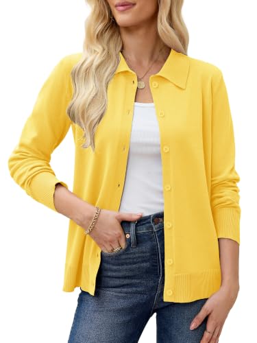 Image of Heymoments Womens Lightweight Cardigan Sweaters Fall Outfits