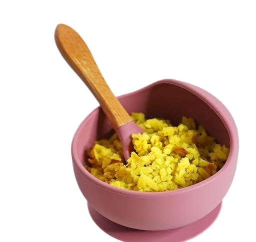 Baby Bowls with Spoon, Baby Feeding Set Suction Bowls for Kids Toddlers -BPA Free-Baby Dishes Utensils (Blue) KOR-P258-image-12