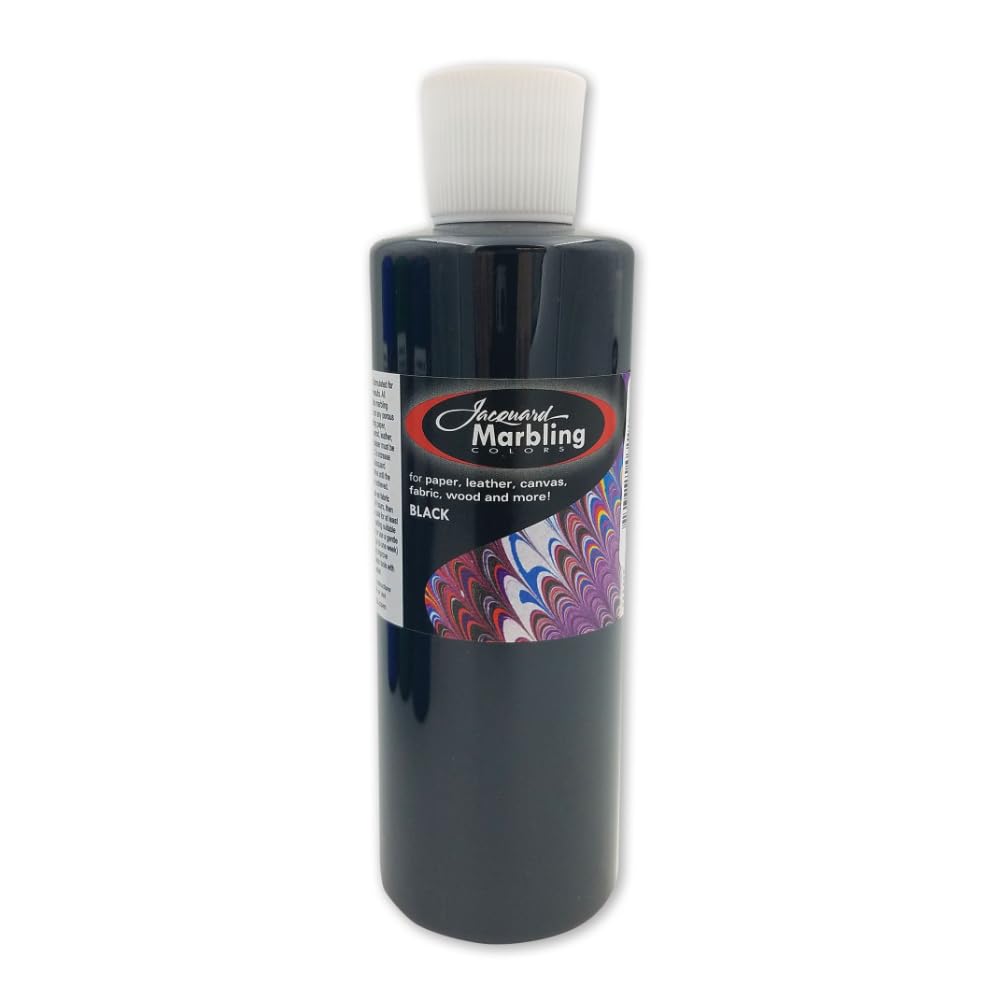 Jacquard Black Marbling Color Colour Floating Paint 236Ml (8 Fl Oz)