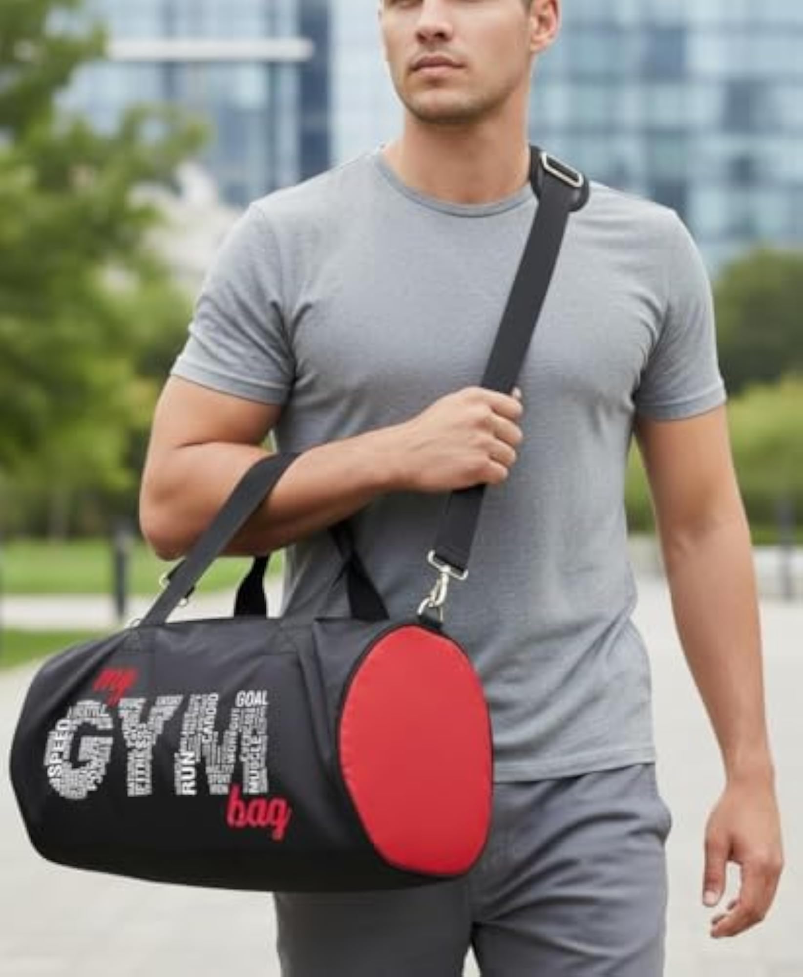 Gym Bag Combo Set for Men and Women, Workout Accessories