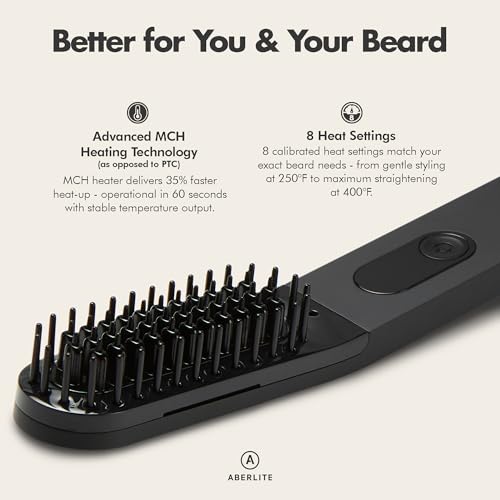 Aberlite Slim Beard & Hair Straightener miniatura 3