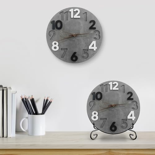 KunpengZen Reloj de pared redondo