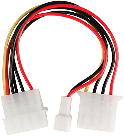 World of Data 4 Pin Molex to Female + 3 Pin Fan Splitter Cable