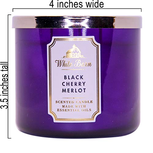 Bath And Body Works Black Cherry Merlot Scented Candle #TOP2
