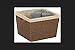 Basket Prchmnt Brn13x15"