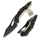 Hightron SPECTRON M390 Fidget Pocket Knife, military survival folding front flipper, 3.05' Blade...
