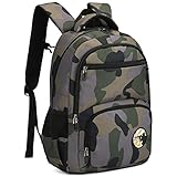 Gran capacidad: esta bolsa escolar para niños dispone de 1 compartimento principal y 2 compartimentos frontales para guardar cómodamente y por separado el aprendizaje y las necesidades diarias de los niños. Esta mochila para niños no solo tiene un compartimento acolchado para portátil, sino también 2 bolsillos laterales de malla para guardar vasos de agua y paraguas