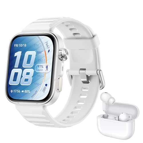 Marre de recharger ? HUAWEI Watch FIT 5 Pro, la montre connectée blanche à grande autonomie