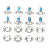 LOL-FUN 【2024新登場・スノーボード修理交換部品】スノーボード用 ビンディング スクリュー ビス ねじ 8個組 スノーボード取り付けネジ スノーボード用ネジ固定アクセサリー スキー アウトドア パーツ 交換用