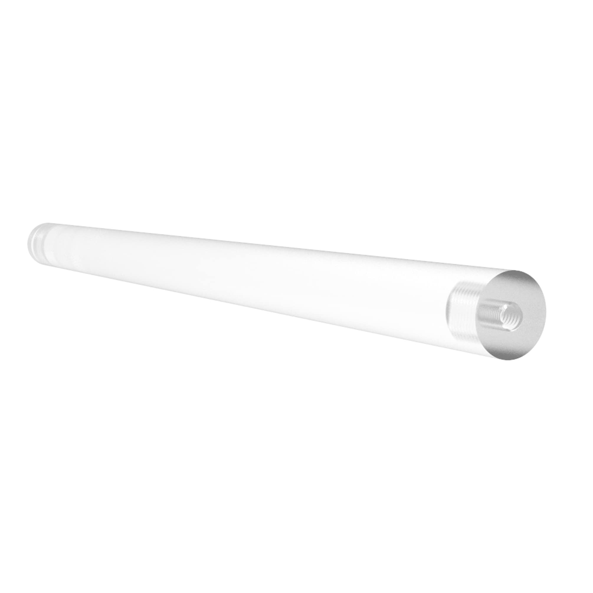 FixtureDisplays 3mm (Nominal 1/8) Diameter x 30 Long Acrylic Rod  Plexiglass Stick Clear Lucite Transparent Dowel