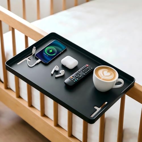 FABIEN SIEFFERT, Bedside Shelf for Bunk & Top Bunk, Bed Side Tray Table Storage, Bedside Caddy, Bunk...