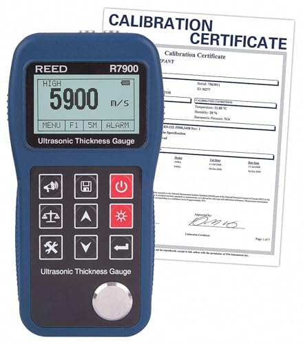 REED Instruments R7900-NIST Medidor de Espesor Ultrasónico miniatura 1