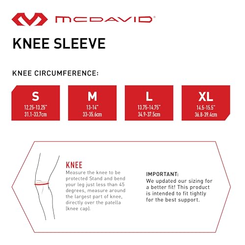 Genouillère de compression McDavid pour le sport running taille L - 5