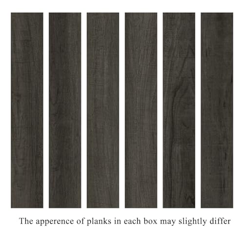 Planches de sol autocollantes en vinyle imperméable 15,2x91,4 cm pour pose DIY - 3