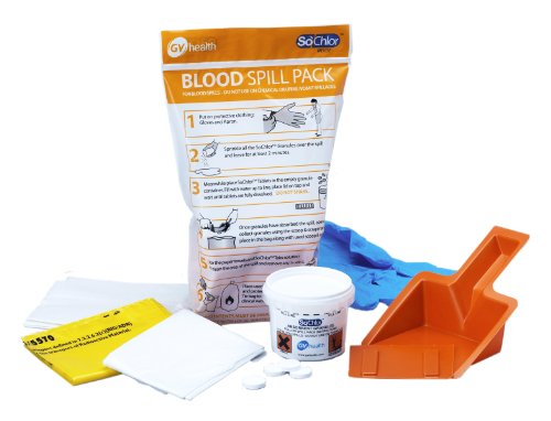 Biohazard Blood Spill Clean up Kit / Pack