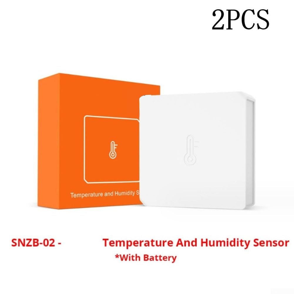 SPORTARC Capteur de température et d'humidité SNZB-02, capteur de température et d'humidité Smart Home Remotel Monitor, pour SNZB02 pour maison intelligente, installation facile et rapide