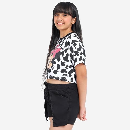 Image of BONKIDS Girls Tshirt (BON9508 6-7Y) White /Black