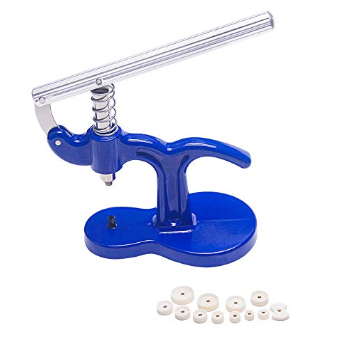 Juego de Prensa de Relojero Kits de Herramientas de Reparaci�n de Relojes Profesionales Cubierta Trasera de Reloj Cubierta de Sello con Molde Piezas de Reparaci�n de Relojes