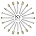 Rotary Tool Accessories Feanron Carving Tools 20Pcs Diamond 60 Grit 1/8 Inch Shank Glass Etching Kit Engraving Pen for Metal, Wood, Glass and Plastic