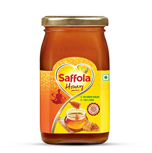 Saffola Honey 500G Frasco de Vidrio miniatura 1