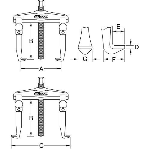 Mo Clamp 0808 Maxi Tac N Pull Kit