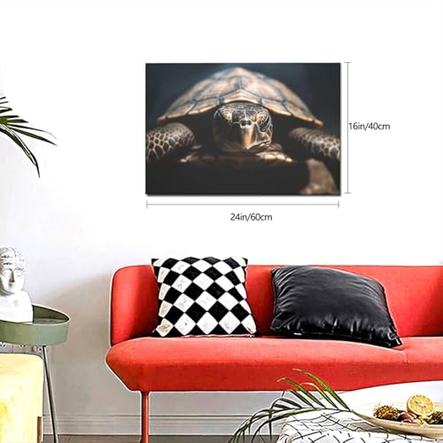 Impression sur toile tortue LPSRTWE 40x61 cm déco salon