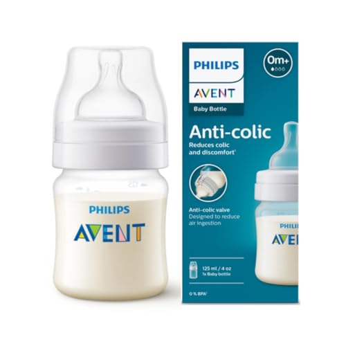Mamadeira Anti-Colic 0m+ Philips Avent SCY100/01 Transparente 125...