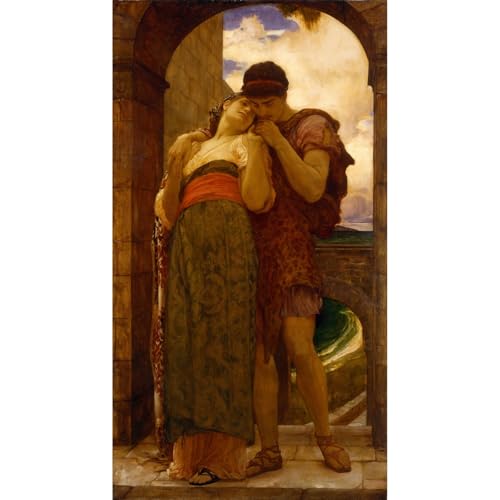 Wedded par Leighton giclée - Décoration murale romantique grand format 76x101cm