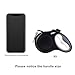 Fida Retractable Dog Leash X-Small Breed, 10 ft Durable Pet Walking Leash for Extra Small Dogs/Cats/Small Animals up to 18 lbs, 360° Tangle Free, Black