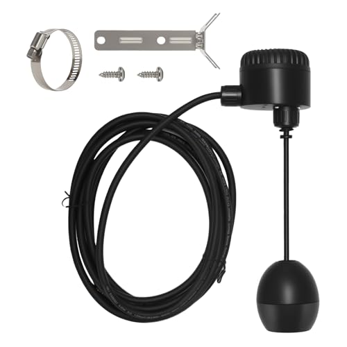 Solimeta Vertical Float Switch with 12FT Cable (Plug Not Included) Mechanical Sump Pump Float Switch for Sump pump Basement Sump basin Pumps & Plumbing Equipment