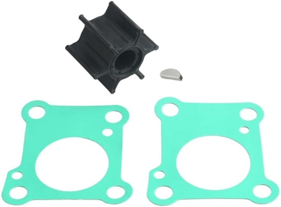 Water Pump Impeller Repair Kit for Outboard 9.9hp 15hp Ship Marine Boat Engine Part 06192-ZV4-000 19210-ZV4-651