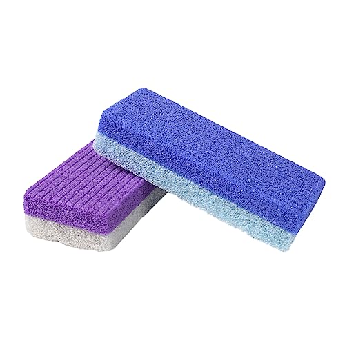 Vaguelly 2Pcs Foot Remover Tool Reliable Exfoliator for Dead Skin Removal Washable Reusable Foot Skin File for Smooth Feet Care Exfoliation