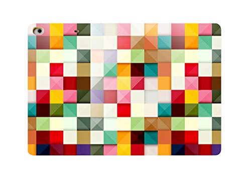 Image of DuraSafe Cases for iPad Pro 11 inch 2nd Gen Folio Printed Case A2228 MY232HN /A MY252HN /A A2068 A2230 MXDC2HN /A MXDE2HN /A MXDD2HN /A MXDF2HN /A A2231 MY332HN /A MY342HN /A MXEW2HN /A MXEY2HN /A - Color Grid