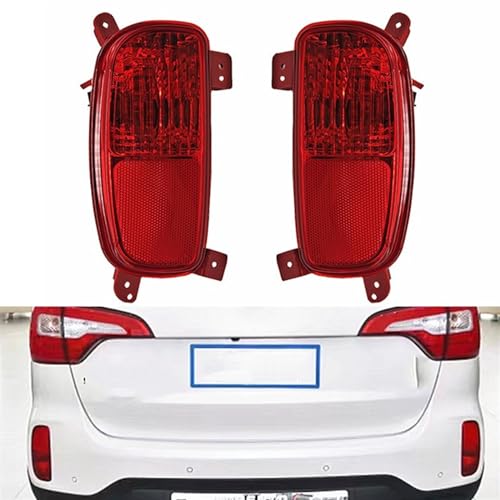 Réflecteur arrière rouge Kia Sorento résolvant le refus au contrôle technique