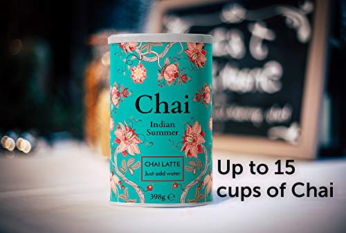 Nordic Roast | Chai Latte Tea | Indian Summer | 398g | Powdered Instant Chai Latte Mix, Spiced Black Tea with Milk, for… - Afbeelding 3