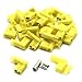 DZS Elec 30pcs A.W.G. 12-10 24A Fully Insulated Flag Wire Connector Quick Disconnects Electrical Wiring Female Spade Nylon Wire Crimp Terminal