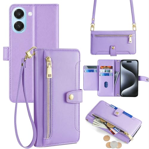 Étui portefeuille Honor Play 80 Plus avec sangle amovible et range carte