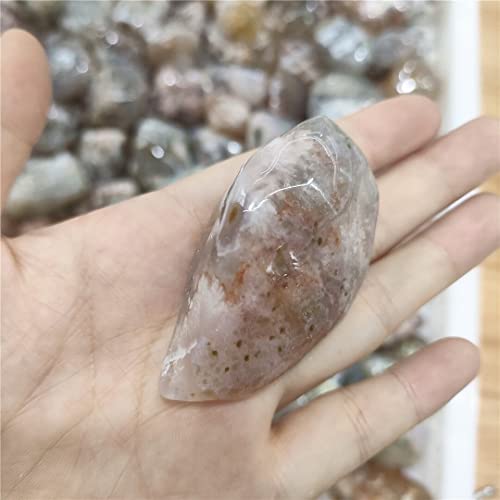 Agate fleur de cerisier en pierre de cristal pour chasser le stress déco maison