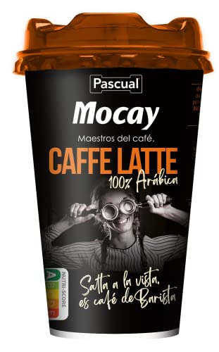 Mocay – Café Frío Listo para Tomar - Vaso de Café Latte Listo para Beber –200 ml