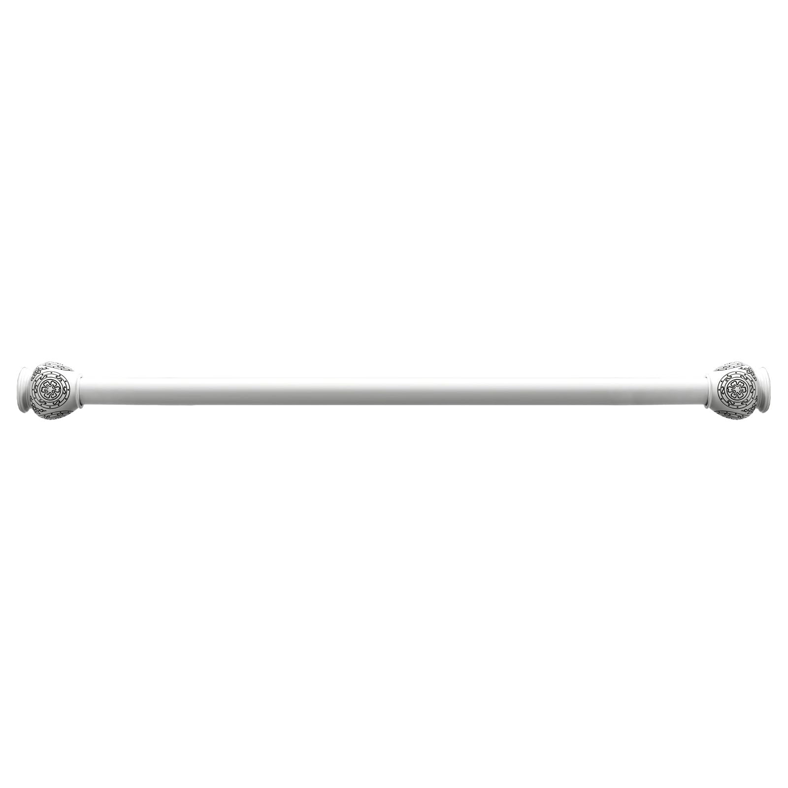 Carbon Steel Adjustable Shower Curtain Rod 33-102in Spring Shower Rod, No Drill for Window Bathroom Closet Room Divider(120-200cm/47-75in)