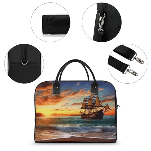 Maletín ligero para laptop unisex con correa ajustable miniatura 6