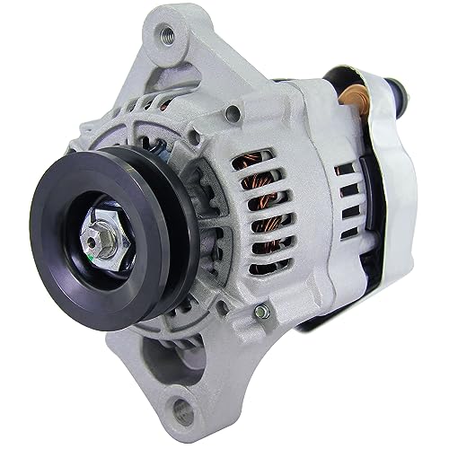 Image of Kubota Alternator Replacement New for 12179N 16241-64011 100211-1670 40A Diesel 86-09, 95-07 Case 6010 1838, Corniver CT48S, 97-07 Compac Equipment MFG TA48,133745A1 1100211-1670 P114682GT
