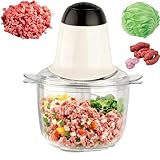 【Solution complète et peu encombrante】 Remplacez plusieurs appareils à usage unique par cet appareil compact qui se range facilement tout en répondant à tous vos besoins en matière de préparation alimentaire, du hachage au broyage.