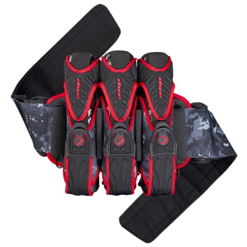 Dye Assualt Pack Pro Harness (Black/Red, 3+4)