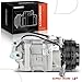 A-Premium Air Conditioner AC Compressor with Clutch Compatible with Nissan Rogue 2013-2016 2020, Rogue 2017-2019 2.5L, 6SBH14C Compressor